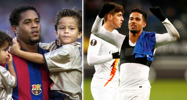 Futbolcu  Kluivert’in Roma forması giyen oğlu Justin İçin açıklama