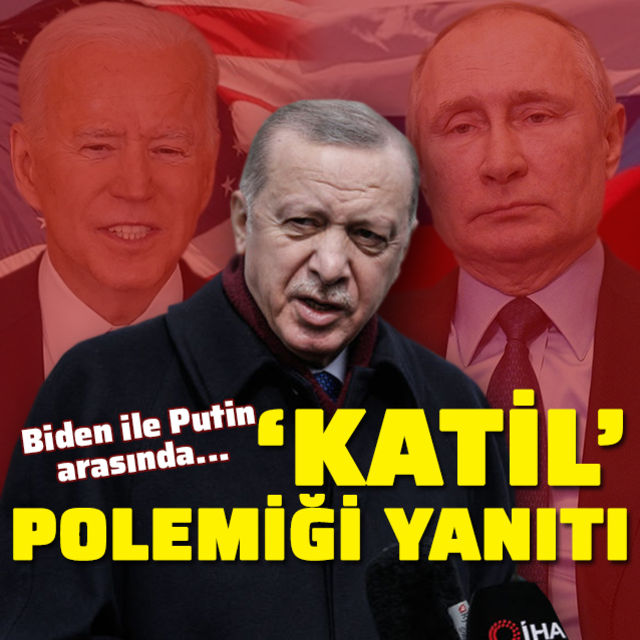 Erdoğan’dan Biden-Putin atışmasına yanıt