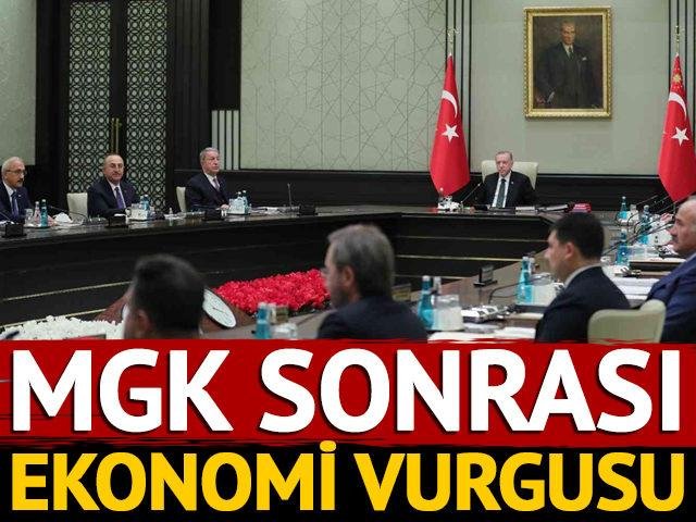 MGK toplantısı sonrası yazılı açıklama