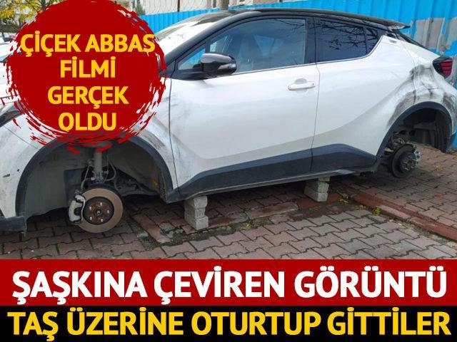 Esenyurt’ta Çiçek Abbas filmi gerçek oldu