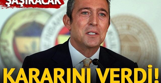 Ali Koç kararını verdi! Fenerbahçe’de Slaven Bilic sesleri