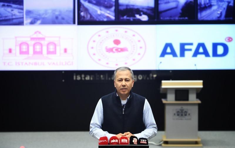 İstanbul Valisi Ali Yerlikaya duyurdu! İdari izin uzatıldı