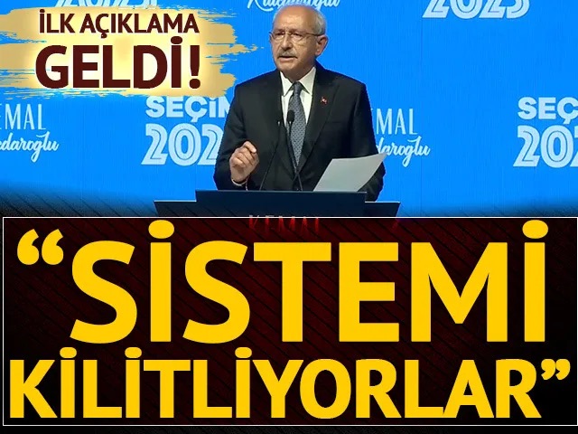 Kemal Kılıçdaroğlu kameraların karşısına geçti! ‘Sistemi kilitliyorlar’