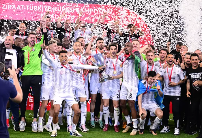 Beşiktaş 11’nci kez Türkiye Kupası’nın sahibi oldu!